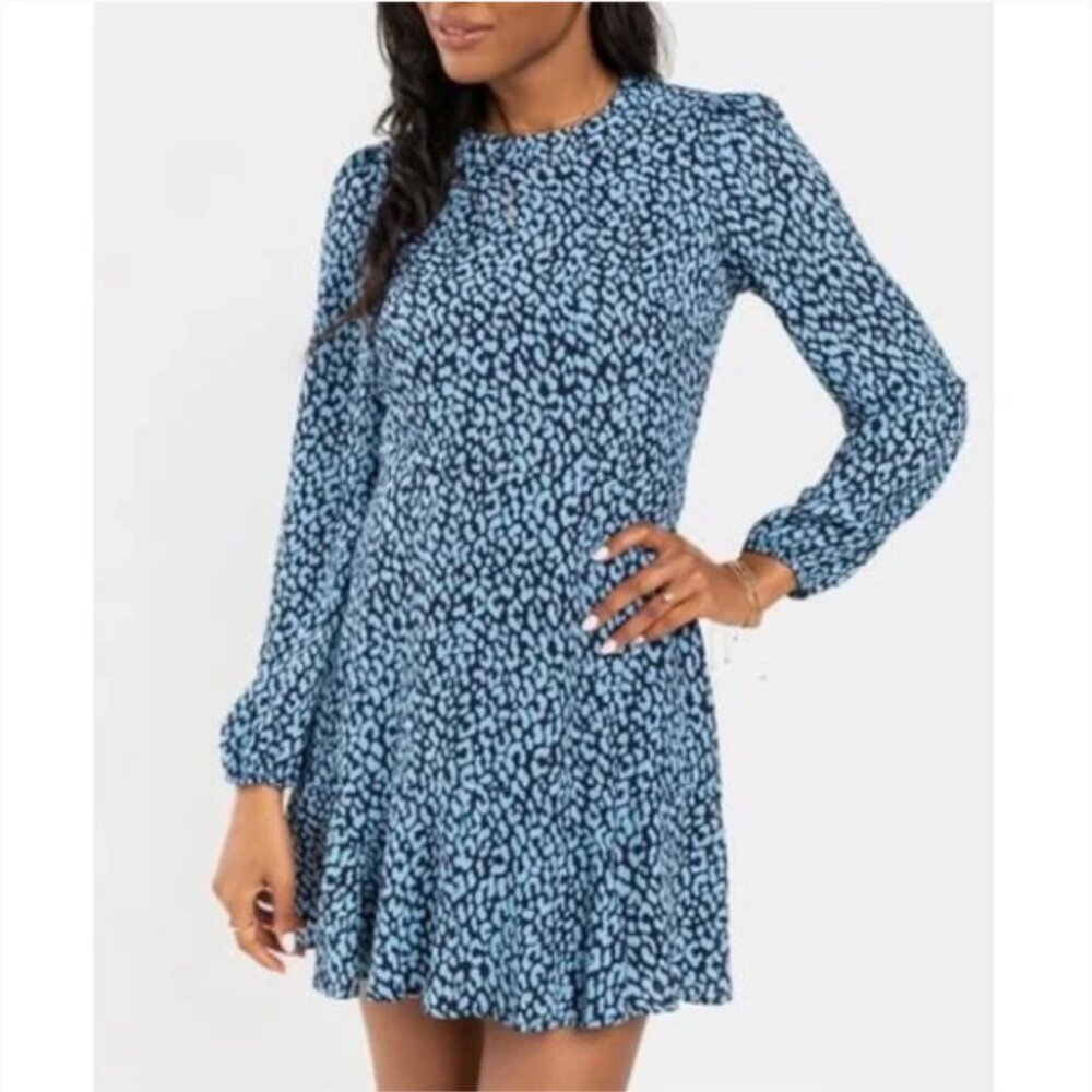 Brooke Animal Print Mini Dress